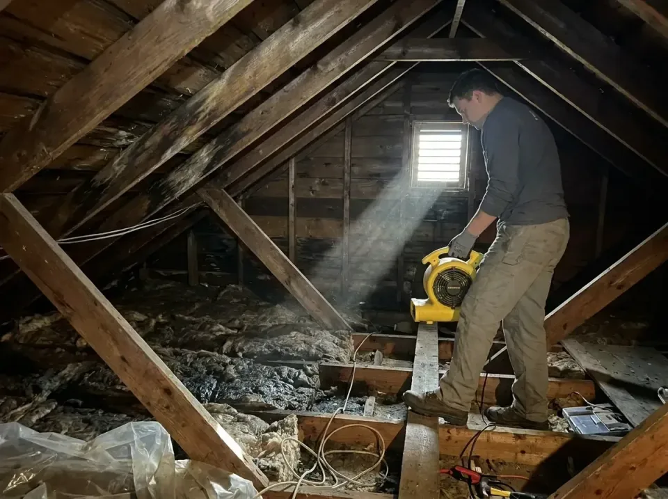attic-water-damage-drying-proc-007 — frequently asked questions, Emergency Water Extraction & 24/7 Flood Response in Lake El…